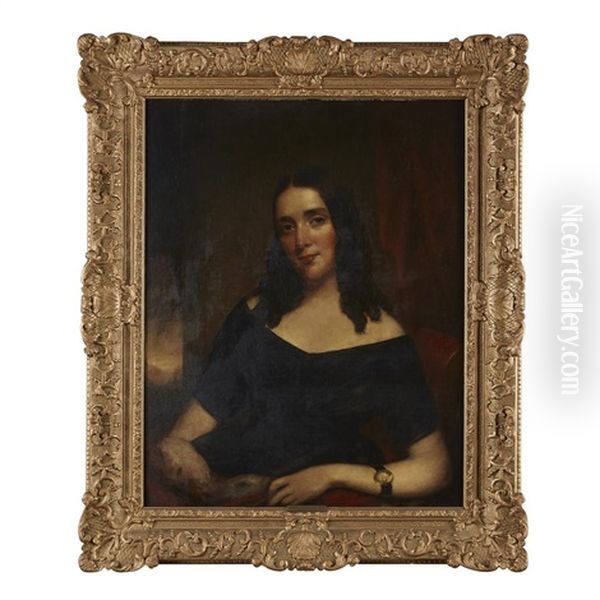 Portrait Of A Lady Oil Painting by John Neagle