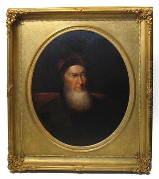 Portrait Of Colonel Timothy Matlock (after Charles Willson Peale) Oil Painting by John Neagle