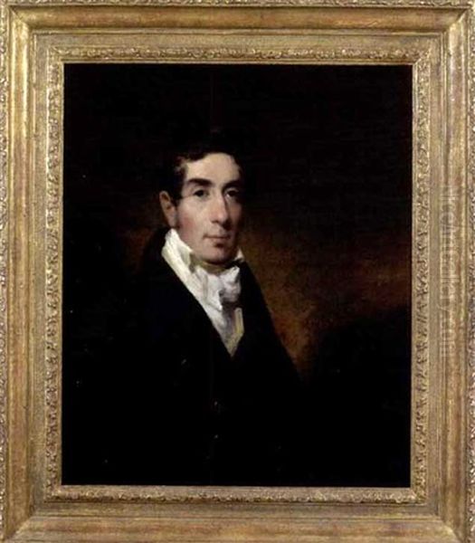 Portrait Of John Wandell Oil Painting by John Neagle