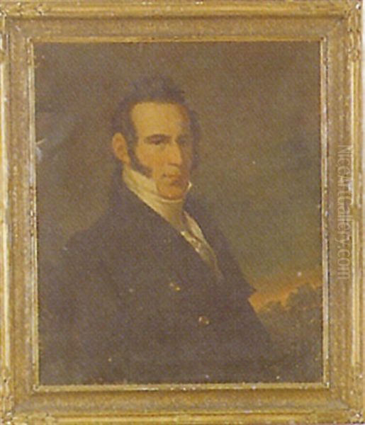 Portrait Of Dr. Ritter Oil Painting by John Neagle