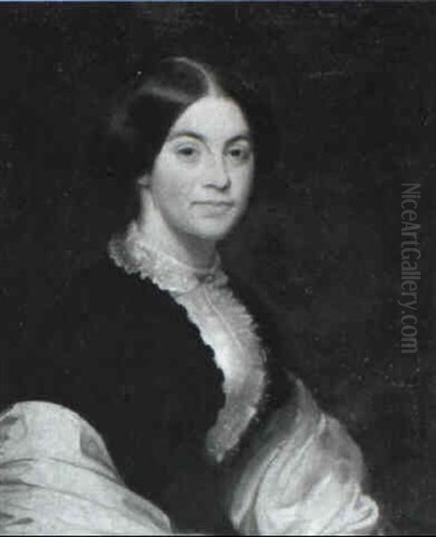 Portrait Of A Lady Oil Painting by John Neagle