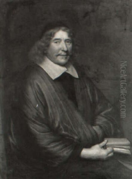 Portrait Of An Ecclesiastic Oil Painting by Jan van Neck