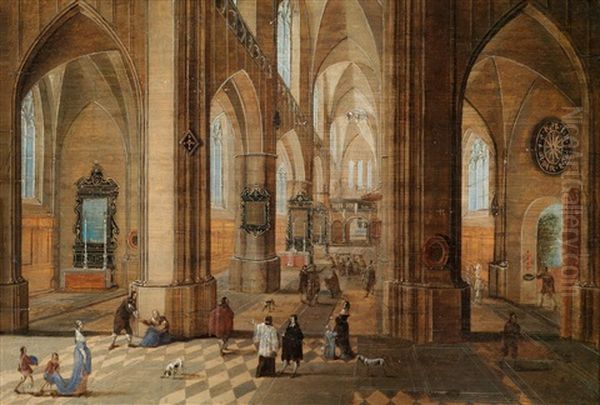 Kircheninterieur by Peeter Neeffs the Elder