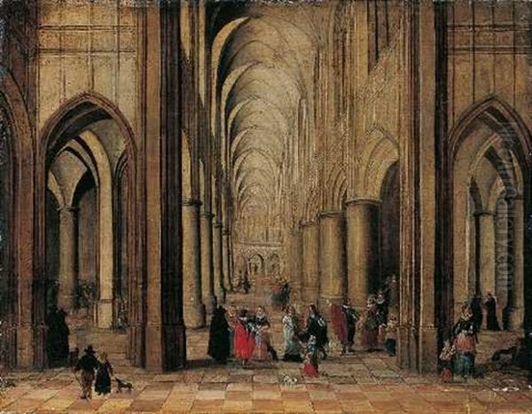 Kircheninterieur Oil Painting by Peeter Neeffs the Elder