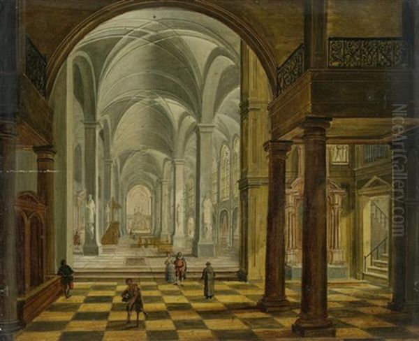 Kircheninterieur by Peeter Neeffs the Younger