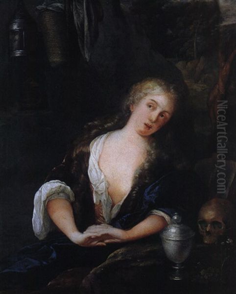 Heilige Magdalena by Eglon Hendrik van der Neer