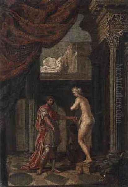 Pygmalion Oil Painting by Eglon Hendrik van der Neer