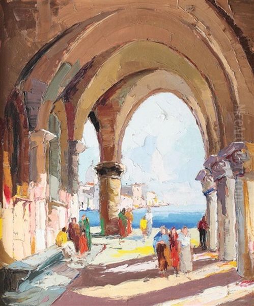 Venice Oil Painting by Rudolph Negely