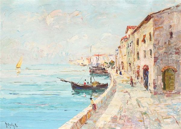 Venice Oil Painting by Rudolph Negely