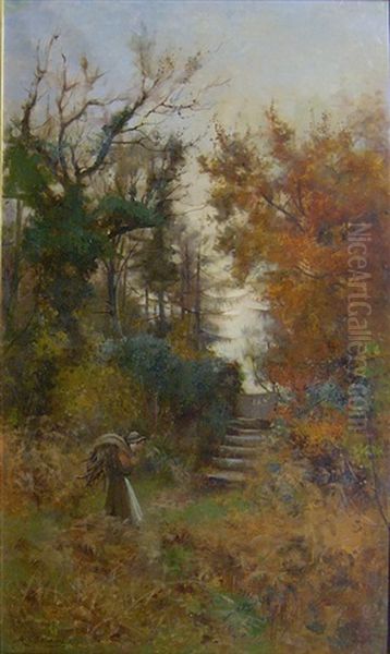 Glory Woods, Dorking Oil Painting by Arthur Netherwood