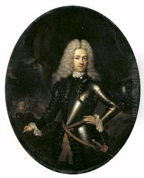 Portrait Du Baron Willem Van Zondelande by Constantyn Netscher