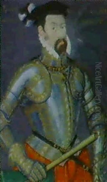 L'empereur Maximilien Pour Present Oil Painting by Nicolas Neufchatel