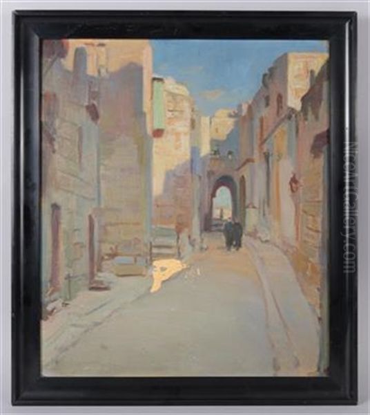 Jerusalem Oil Painting by Abraham Neumann