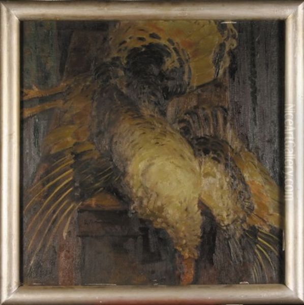 Cietrzew Oil Painting by Abraham Neumann