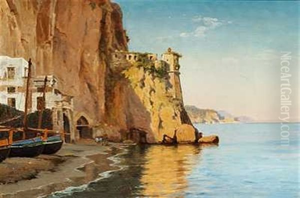 Parti Fra Amalfi by Carl Johann Neumann