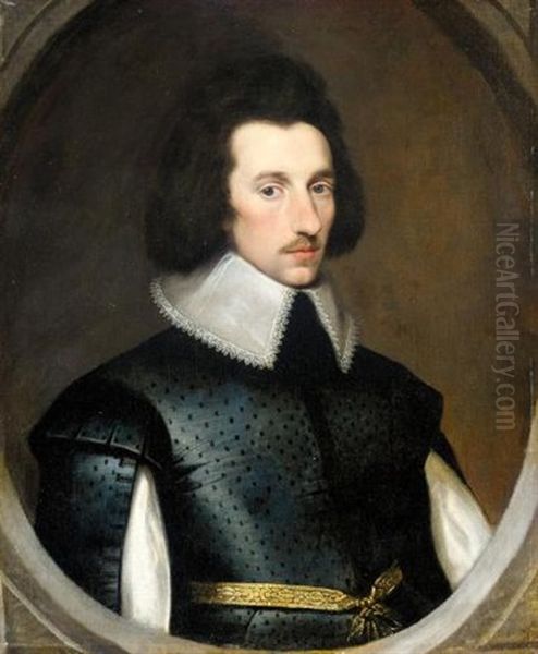 Portrait Of Sir Richard Weston Oil Painting by Cornelius de Neve