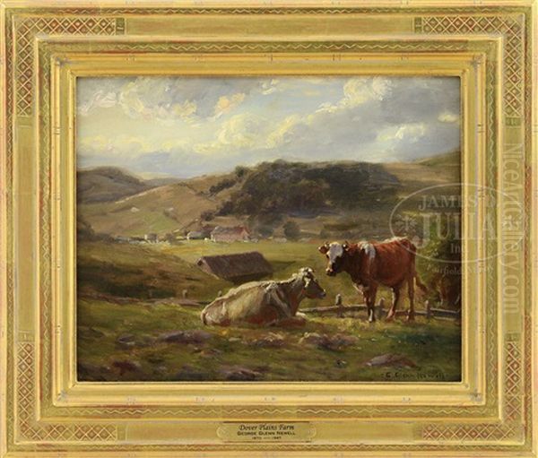 Dover Plains Farm Oil Painting by George Glenn Newell