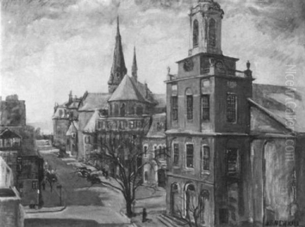 Lower Mt. Vernon Street by Harriot B. Newhall