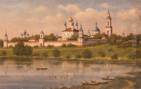 Kostroma Oil Painting by Nikolaj Wassilijewitsch Newreff