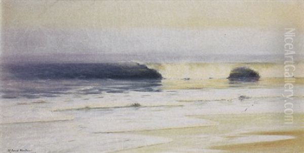 Beach Scene, Long Island by Richard Newton II