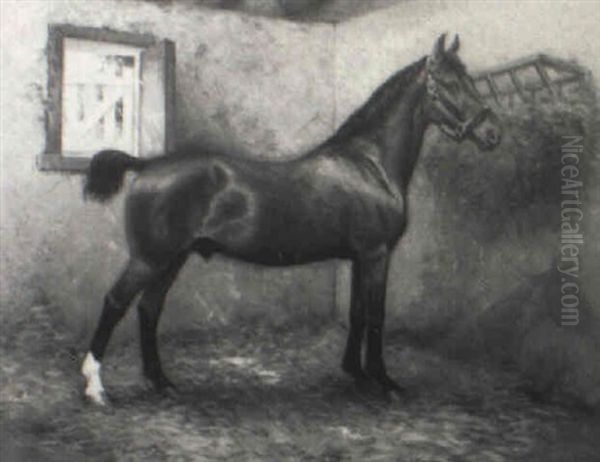 Portrait Of The Horse 'nala' by Richard Newton II