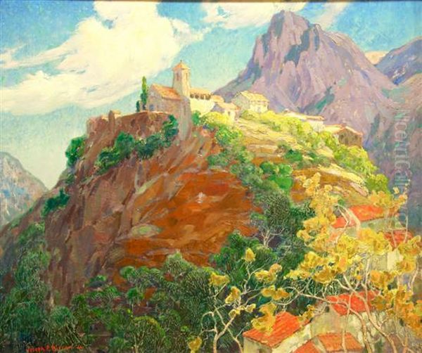 Temples Of God Oil Painting by Joseph Pierre Birren