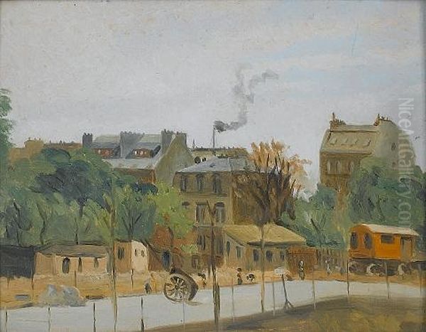 Avenue Paul Doumer, Paris Oil Painting by  Nicholas of Greece (Prince)