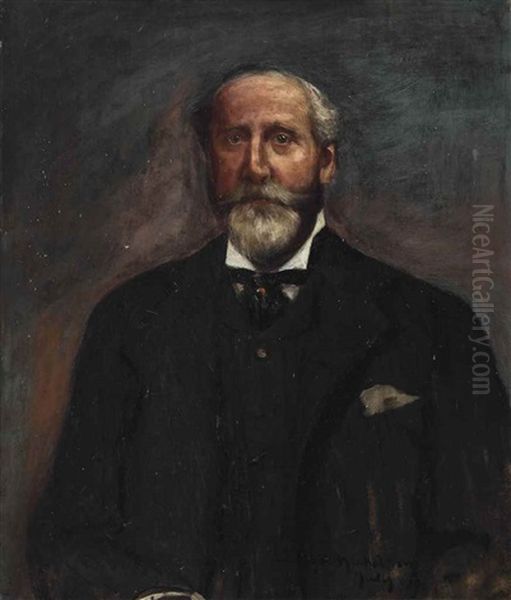 Joseph Gilstrap Branston Oil Painting by William Nicholson