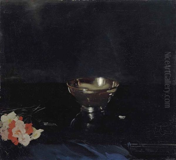 The Lustre Bowl Oil Painting by William Nicholson