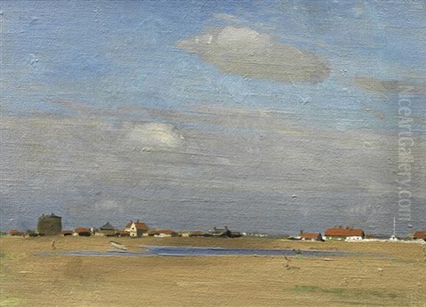 Shingle Street Oil Painting by William Nicholson