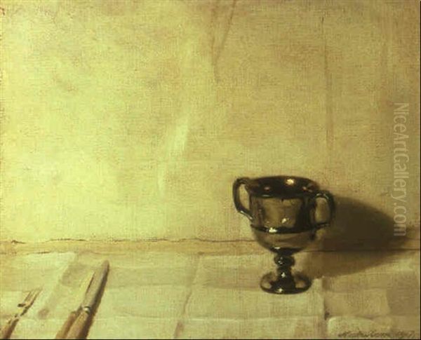 The Little Lustre Cup Oil Painting by William Nicholson