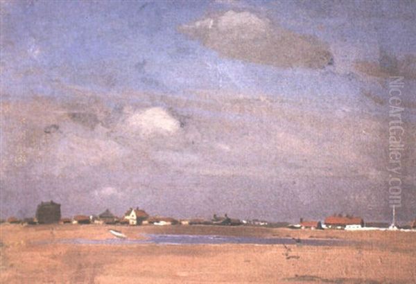 Shingle Street Oil Painting by William Nicholson