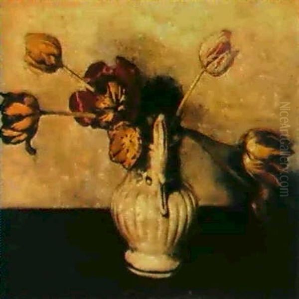 Tulips Oil Painting by William Nicholson