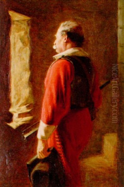 On The Watch Oil Painting by John Watson Nicol