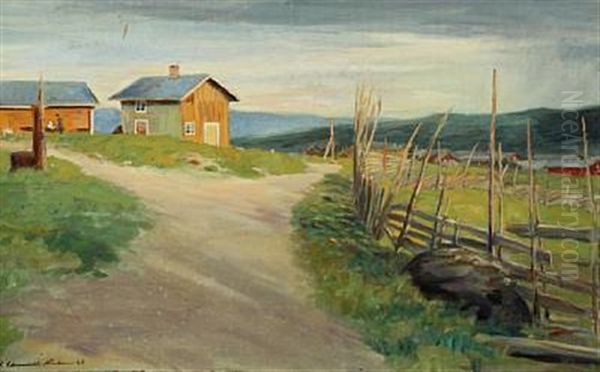 Norwegian Landscape by Laurits Schmidt Nielsen