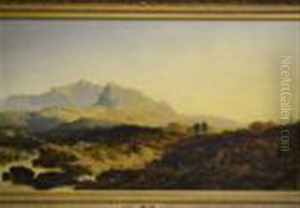 Cader Idris, North Wales Oil Painting by Edmund John Niemann