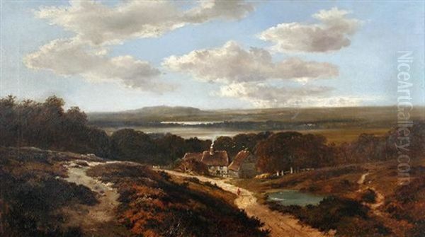 View By The Medway by Edmund John Niemann