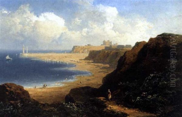 Whitby Oil Painting by Edmund John Niemann