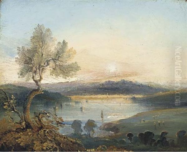 Killarney Oil Painting by Edmund John Niemann