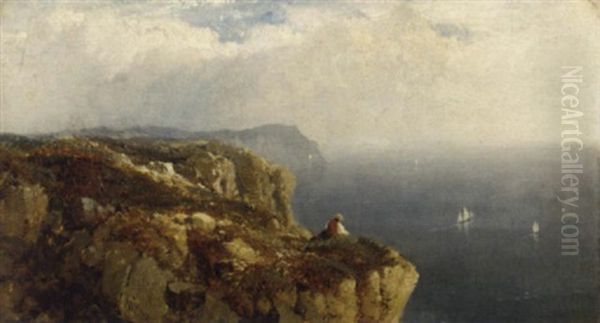 On The South Cliffs Oil Painting by Edmund John Niemann