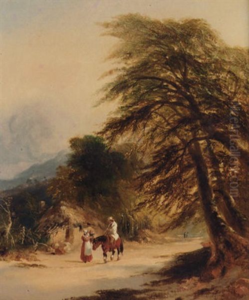 The Farmer's Return Oil Painting by Edmund John Niemann