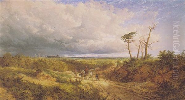 Near Newark Oil Painting by Edmund John Niemann