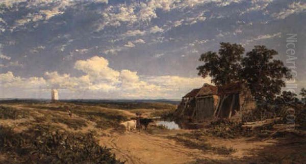 Near Missenden Oil Painting by Edmund John Niemann