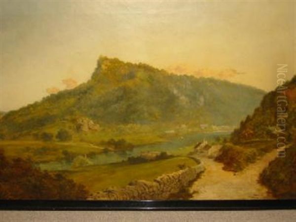 Symond's Yat, Gloucestershire Oil Painting by Edward H. Niemann