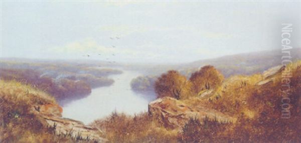 Near Richmond, Yorkshire Oil Painting by Edward H. Niemann