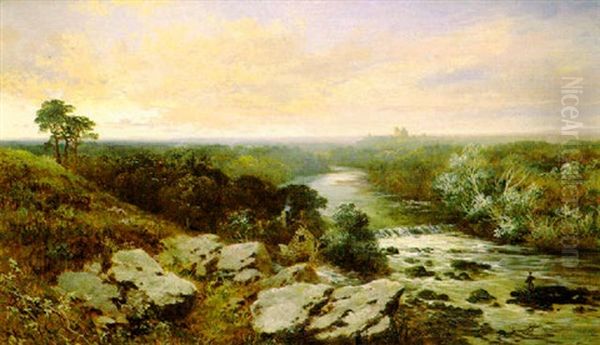 Richmond, N. Yorks Oil Painting by Edward H. Niemann