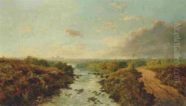 A Distant View Of York Oil Painting by Edward H. Niemann