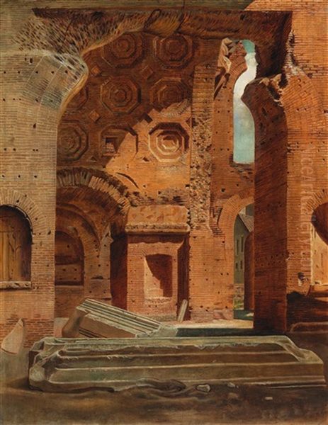 Colosseum-rom Oil Painting by Wilhelm Niessen