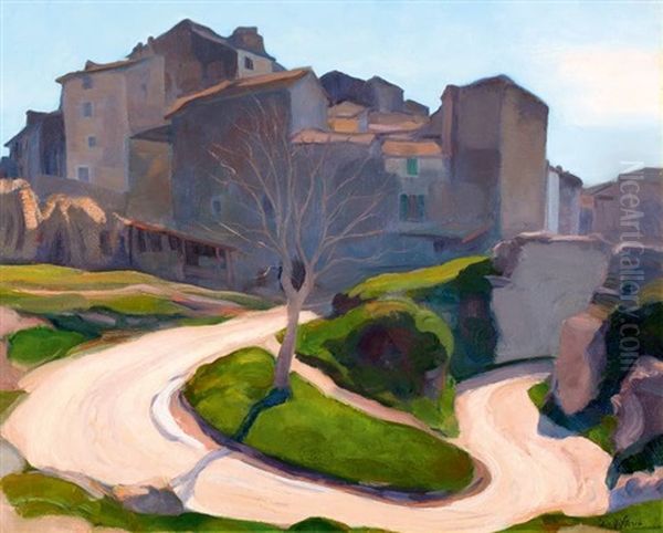 St. Paul De Vence Oil Painting by Gustaf von Nifterik