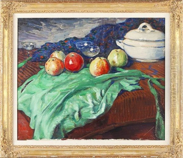 Still Life Oil Painting by Peter Alexanrovitch (Pierre) Nilouss